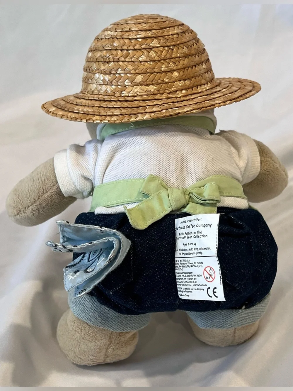 Starbucks 2006 Gardener Bearista Bear